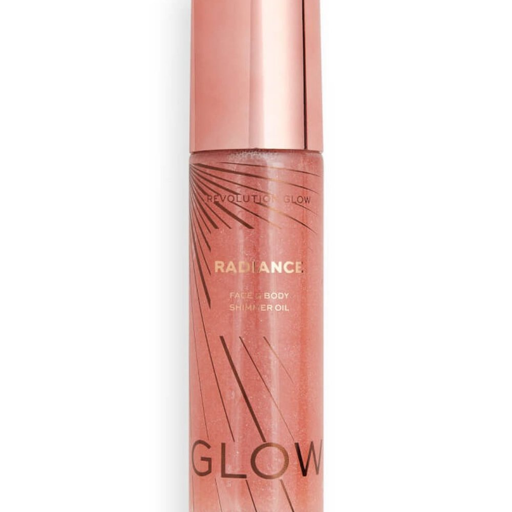 Revolution Glow Radiance Shimmer Oil - Pink